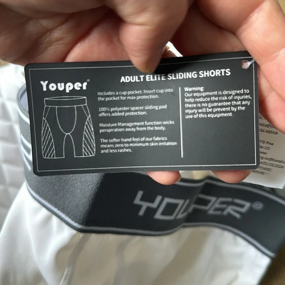 Youper Adult Elite Compression Padded sliding short - Picture 5 of 5